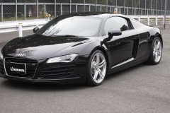 Audi R8用 ロベルタ・リフターシステム好評発売中です。（フロント用、前後4輪キットお選びいただけます）