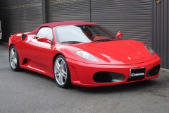 Ferrari430スパイダー　前後4輪ロベルタ・リフターシステム