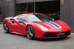 Ferrari488GTB 前後4輪ロベルタ・リフターシステム好評販売中です。フロントリフターシステムのお取り扱いもございます。