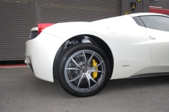 Ferrari458スパイダー リフトアップ（リア）。