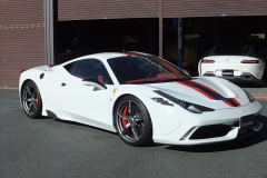 Ferrari458スペチアーレ ロベルタ 4輪リフターシステムご装着