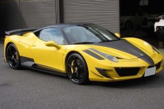 MANSORY  SIRACUSA 4輪ロベルタ・リフターシステム装着いただきました。