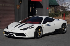 Ferrari 458 スペチアーレ ロベルタ・リフターシステムのお取り付けいたしました。