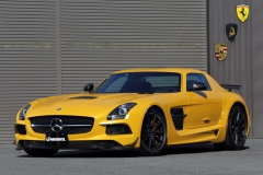 SLS AMG ブラックシリーズのフロントにロベルタ・リフターシステム（フロント）をお選びいただきました。