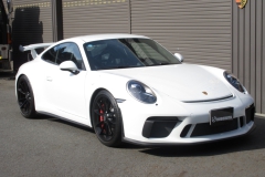 Porsche911  991.2型GT3  ロベルタ・リフターシステムインストール。991.2型用リフター ラインナップございます。お気軽にお問い合わせください。