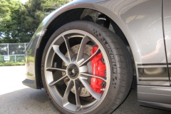 911GT3（991）フロントリフトアップ。GT3用4輪ロベルタ・リフターシステムのラインナップ中です。お気軽にお問い合わせください。