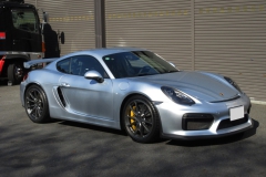 Porsche ケイマンGT4用 4輪ROBERUTA リフターシステム、好評発売中です。